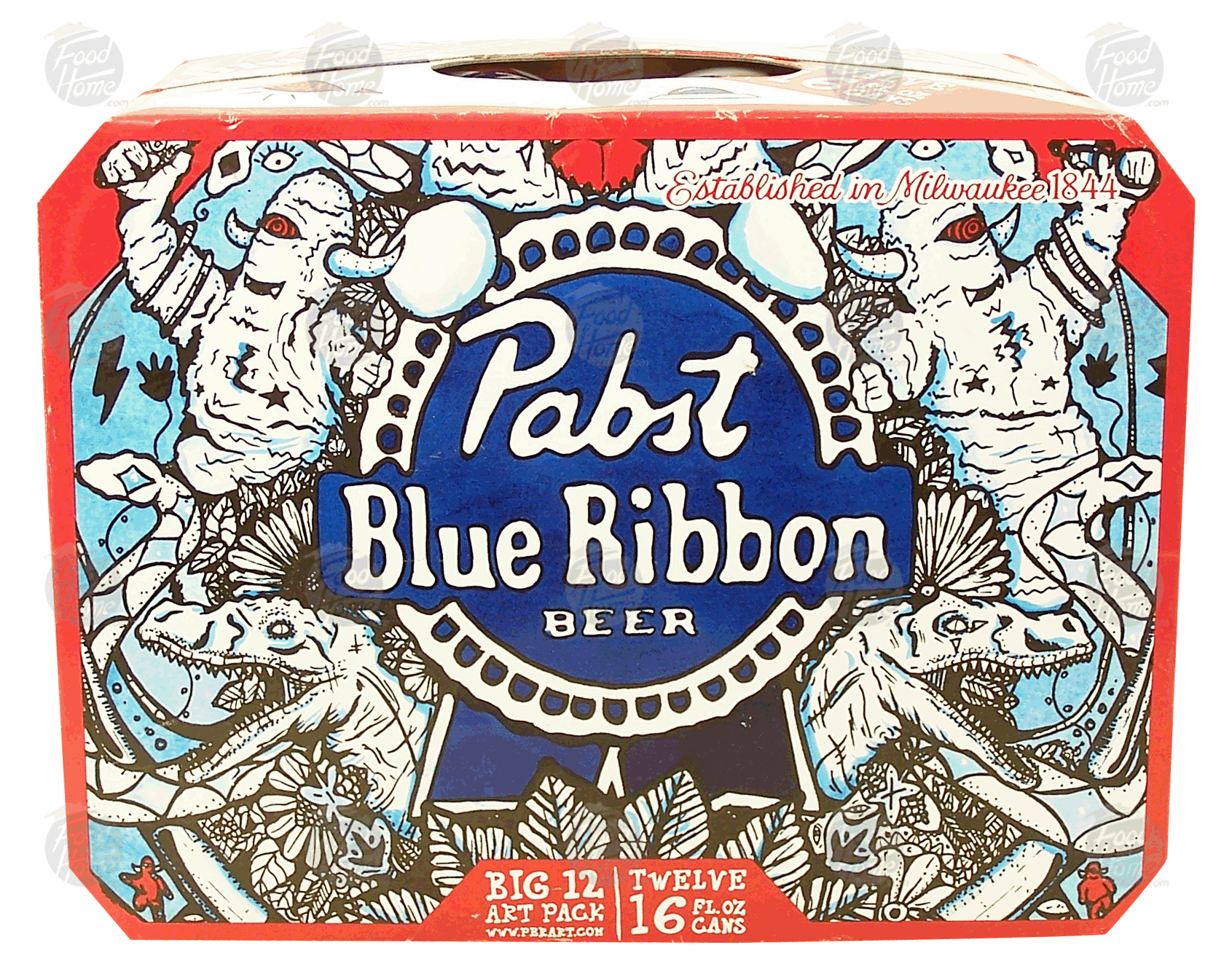 Pabst Blue Ribbon beer, 16-fl. oz. cans Full-Size Picture